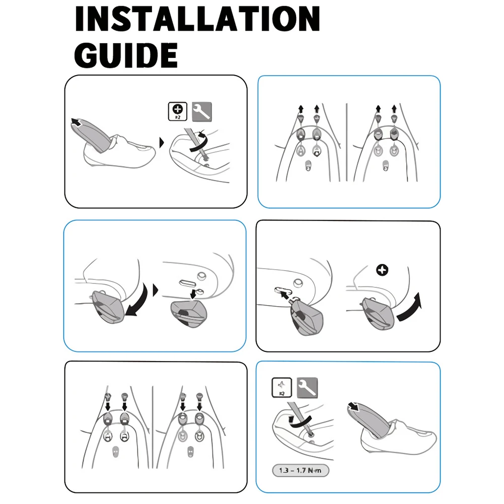 Für RC901 RC902 RC903 Rennrad Schloss Schuhe Austauschbare Ferse Pads Schuh Reparatur Werkzeuge – Detail 9
