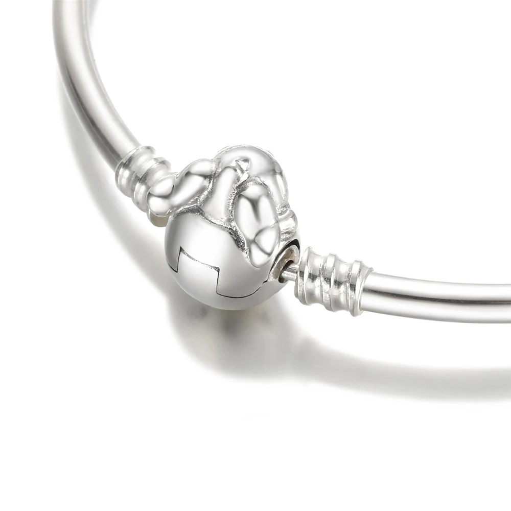 

Браслет из серебра 925 пробы с застежкой-клипсой «Love At First Bite»