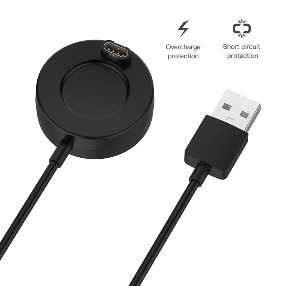 USB Fast Charger Dock Base For Garmin Vivoactive 3 charger 4s 935 Venu Sq 945 245 Fenix 5S 5X Plus 7 6 6S 6X Pro Charging Cable