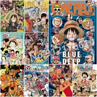 ONE PIECE Jigsaw Puzzles Anime 300/500/1000 Pieces Cartoon Adventure Diy Assembling Puzzles Decompress Educational Toys Gifts 1