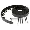 Landscape Edging 60ft Length No Digging Garden Edging Kit Include 54 Spikes, Premium Yard Edging Fence PE Carton Plastic BSCI 2