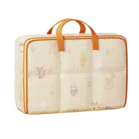 PVC Quilt Storage Bag with Handles Foldable Folding Storage Baskets Home Storage Organization Closet Organizer 2