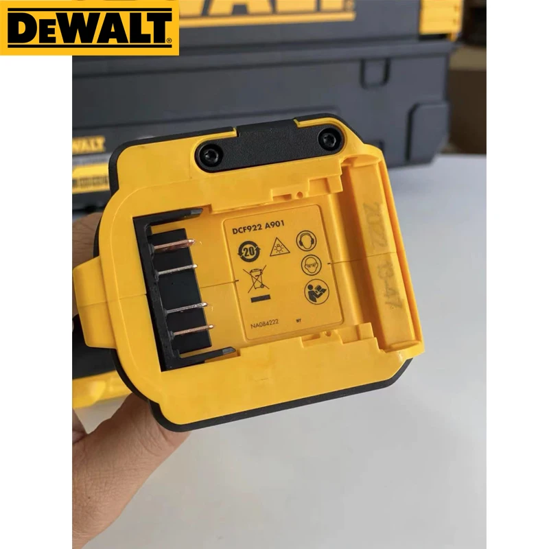 DEWALT DEWALT ATOMIC 20V MAX* 1/2 in. Cordless Impact Wrench with Detent  Pin Anvil (Tool Only) (DCF922B) 電動工具