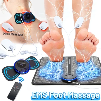 전기 EMS 발 마사지 패드, 펄스 침술 포인트 펜, 발 마사지 매트, 근육 자극 장치, 통증 완화 도구
