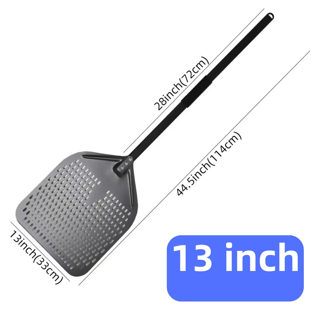 Enhanced Pizza Oven Shovel and Paddle Set - Hard Anodized Baking Tool Collection