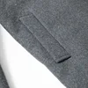 Jackets Business Casual Fleece Liner Woolen Autumn Winter Men Wool Jacket Slim Fit Thick Warm Trench Jackets Mens Brand Outwears 5