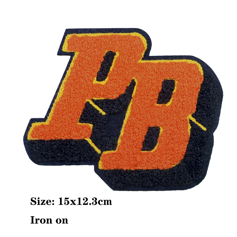 Pittsburgh Pirates Letter P Patch Size 5 x 5 inches Black and