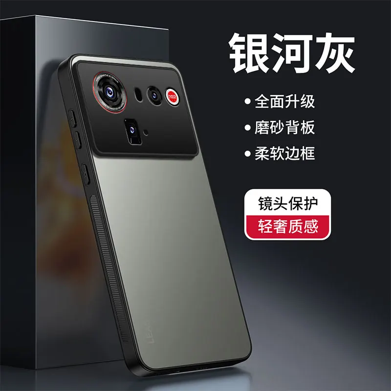Luxury AG Matte Shockproof Bumper TPU PC Back Cover Case