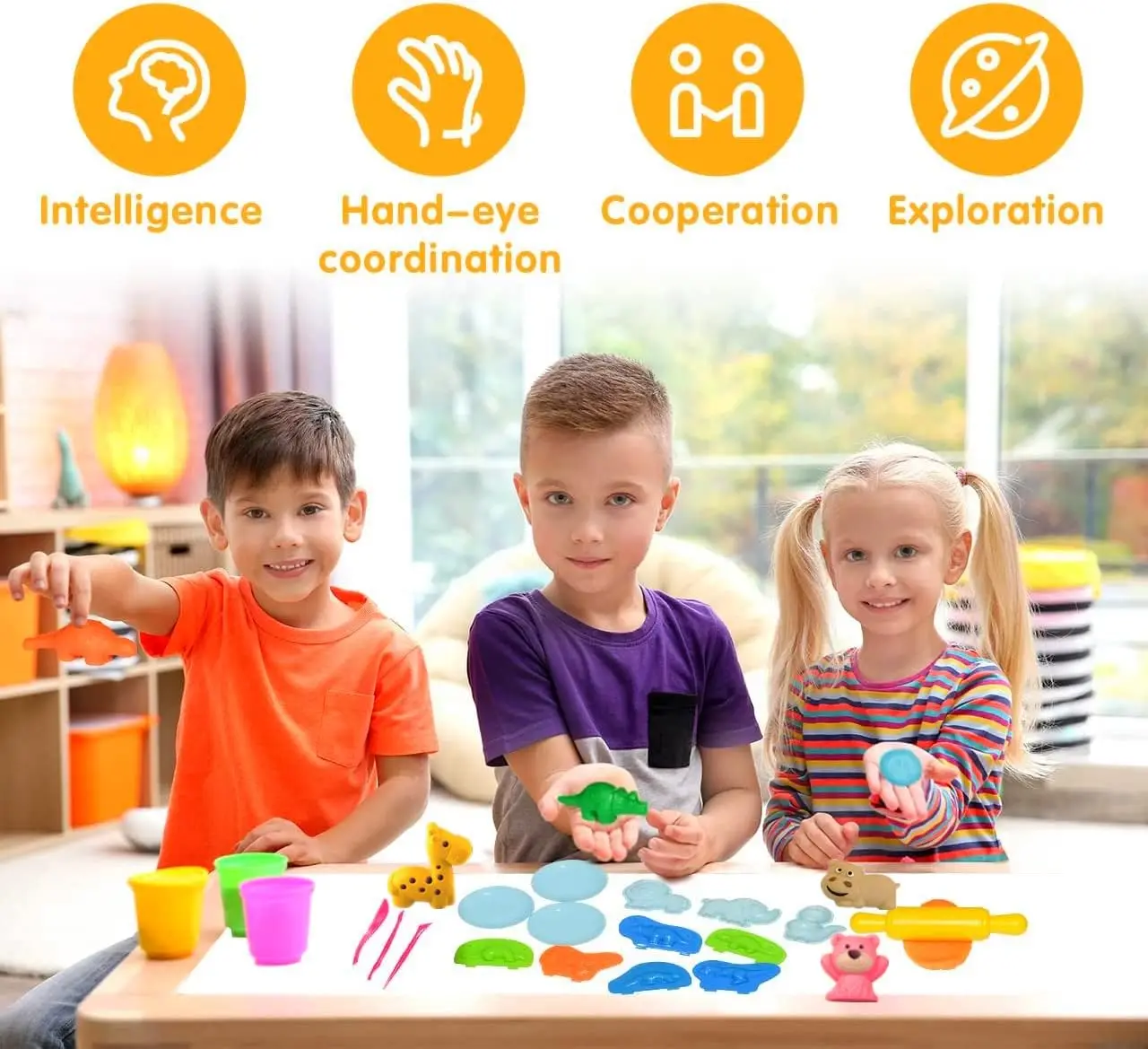 Kids’ Air Dry Clay Set 5