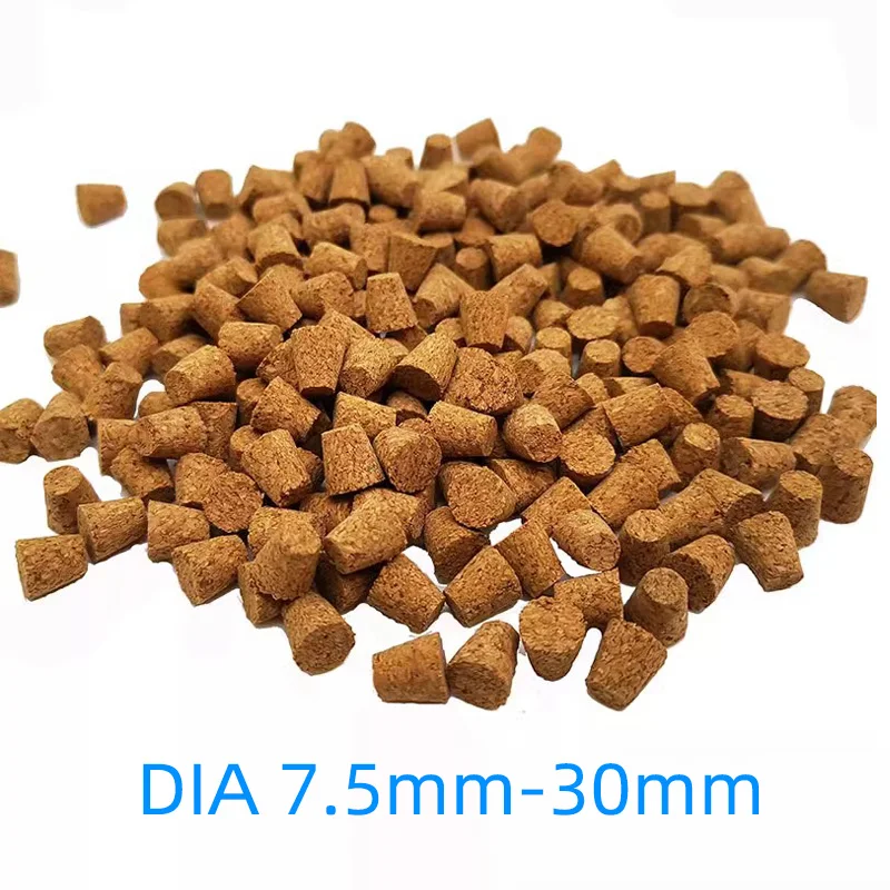 

100pcs/Lot 7.5mm-30mm Wooden Corks Stopper Lab Test Tube Cork