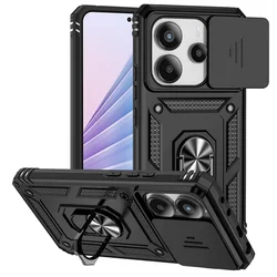 Custodia per telefono a prova di urto con anello magnetico e supporto per auto - Protezione avanzata per la fotocamera