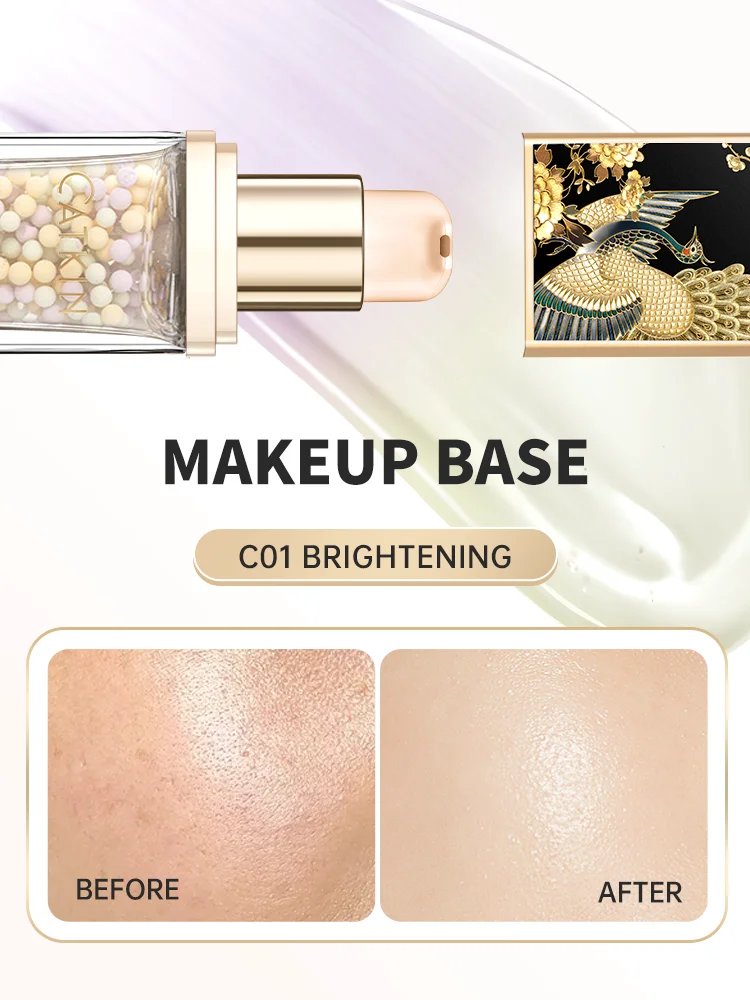 CATKIN Makeup Toning & Illuminating Primer three-colour blend naturally derived ingredient