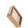 Piggy Bank Budget Black Picture Frame Coin Banks For Adults Wooden Money Jars Saving Container Photo 4