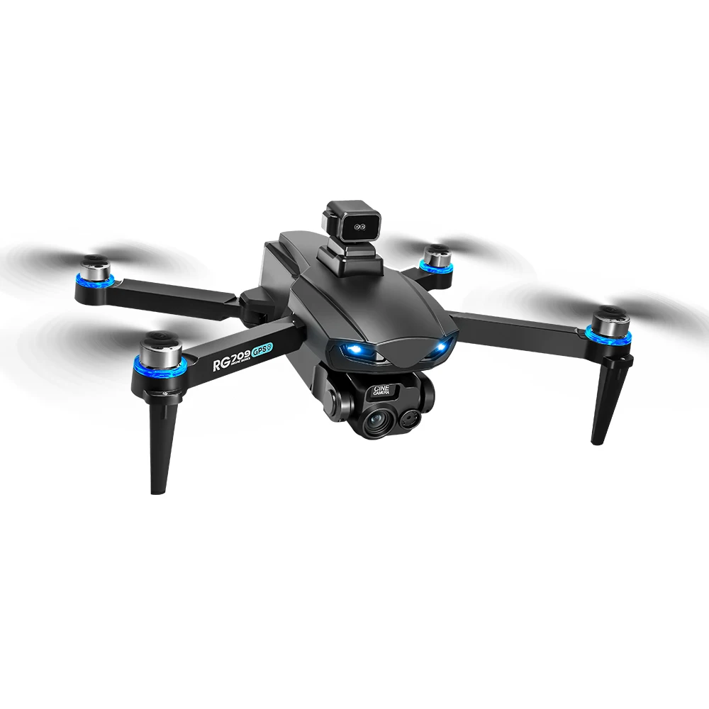 New RG709 Pro Drone 8K GPS Professional Aerial Photography 5G WIFI Optical Positioning 360° Obstacle Avoidance Quadcopter Toy