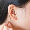 60PCS Disposable Earrings Hole Clean Paper Line Ear Piercing Cleaning Effective Ear Hole Cleaner Tool For Removing Dirt Odor 1