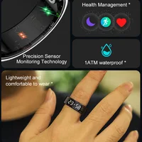 2026 R11C Smart Ring Men Women LED Display Screen Health Ring Heart Rate Sleep Monitor Waterproof Smartring for Android IOS - Image 3