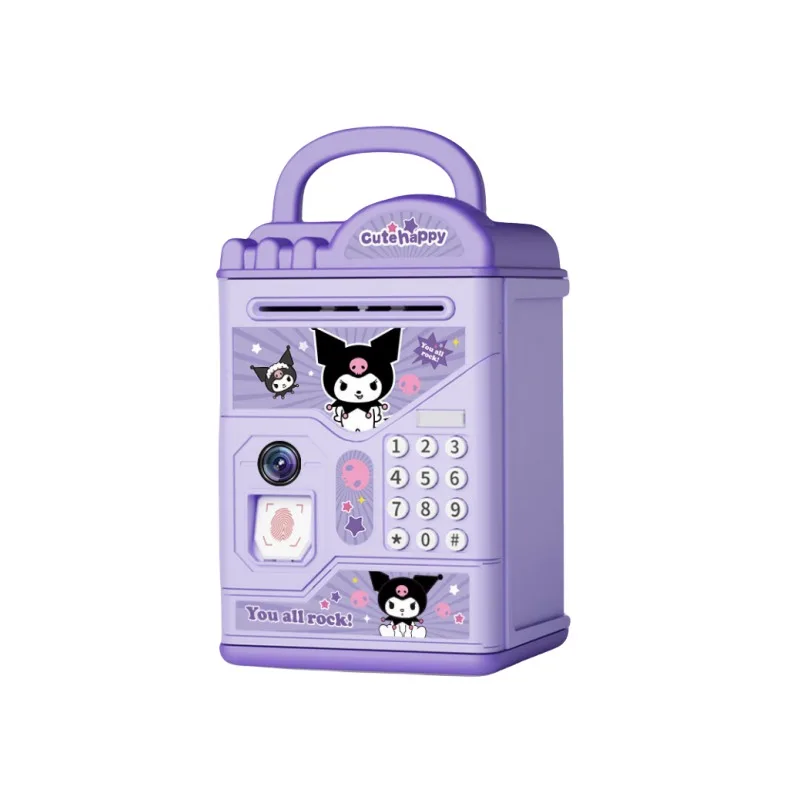 

Мультфильм Kuromi My melody Cinnamoroll детская Милая Копилка креативная парольная коробка многофункциональная большая копилка