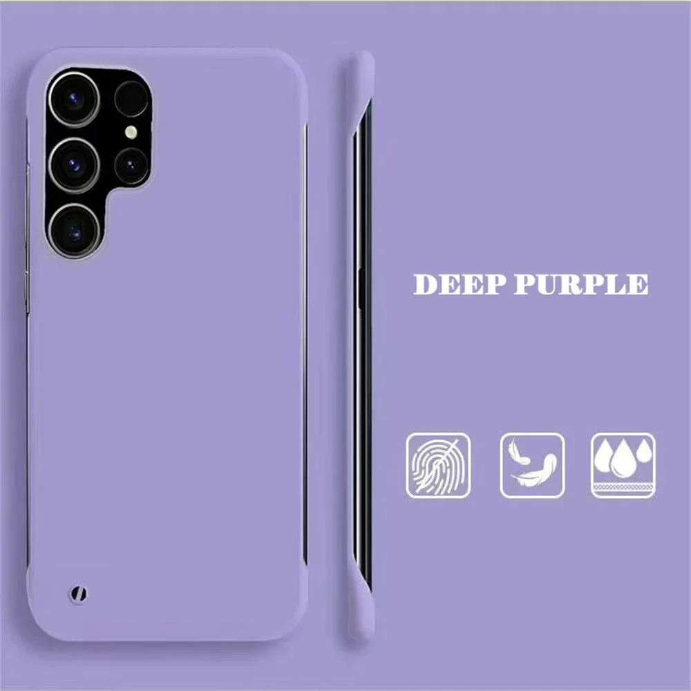 Matte Ultra-Thin Hard Cover Slim Frameless PC Case