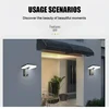 Foldable LED 120° Solar Light Outdoor Wall Lamp Waterproof Spotlights Lamp Motion Sensor Solar 3 Modes Street Light Garden Decor 6
