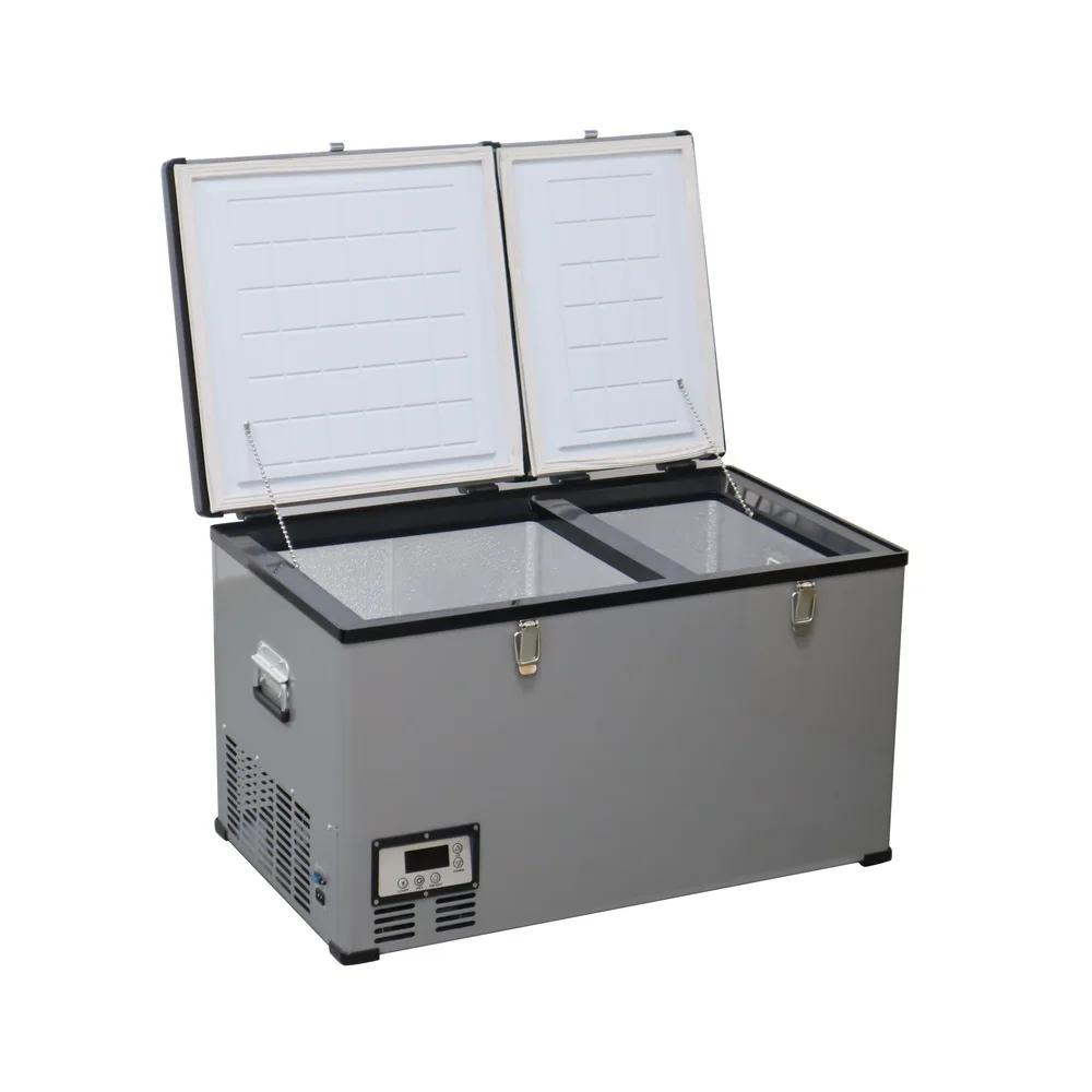 Professional Top 10 Portable 12v Car Refrigerator Deep Freezer Cooler Box for Fishing Camping With Wheels