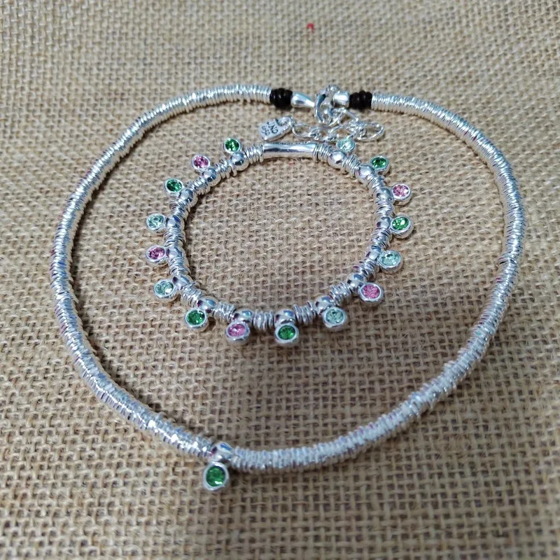 

2023 New Spain unode50 color crystal beaded elastic bracelet new accessories wholesale shipping free