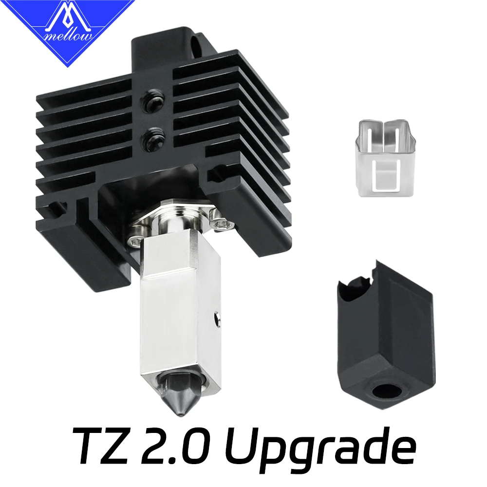 Mellow Tz-hotend Anti-colisão para Impressora 3d Atualizado Bamboo Lab x1 X1cp1p P1s Voron Blv Mellow 2.0
