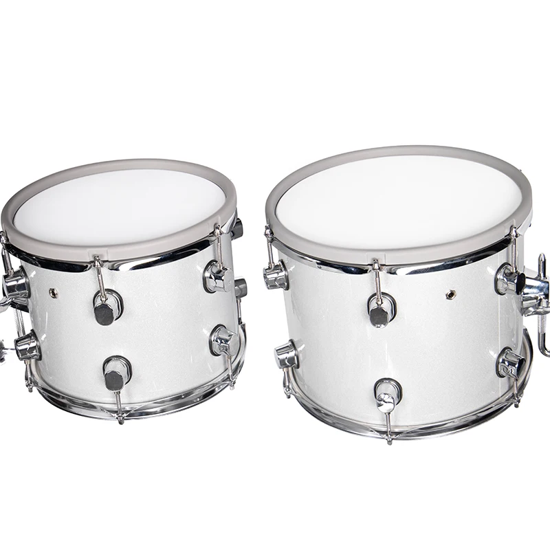 MOINNG Professional Adult Drum Set With 5 Drums And 4 Cymbals For Silent Practice Drum Kit