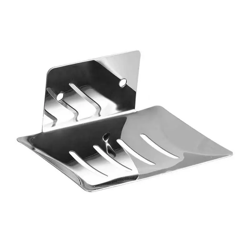 

Free to Choose Whether to Avoid Punching 304 Stainless Steel Drainage Wall Mounted Soap Dish