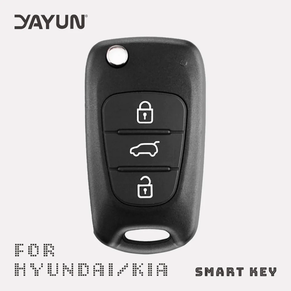

YAYUN 3-кнопочный сменный Автомобильный Складной Корпус ключа для Hyundai I30 IX35 ForKIA Solaris