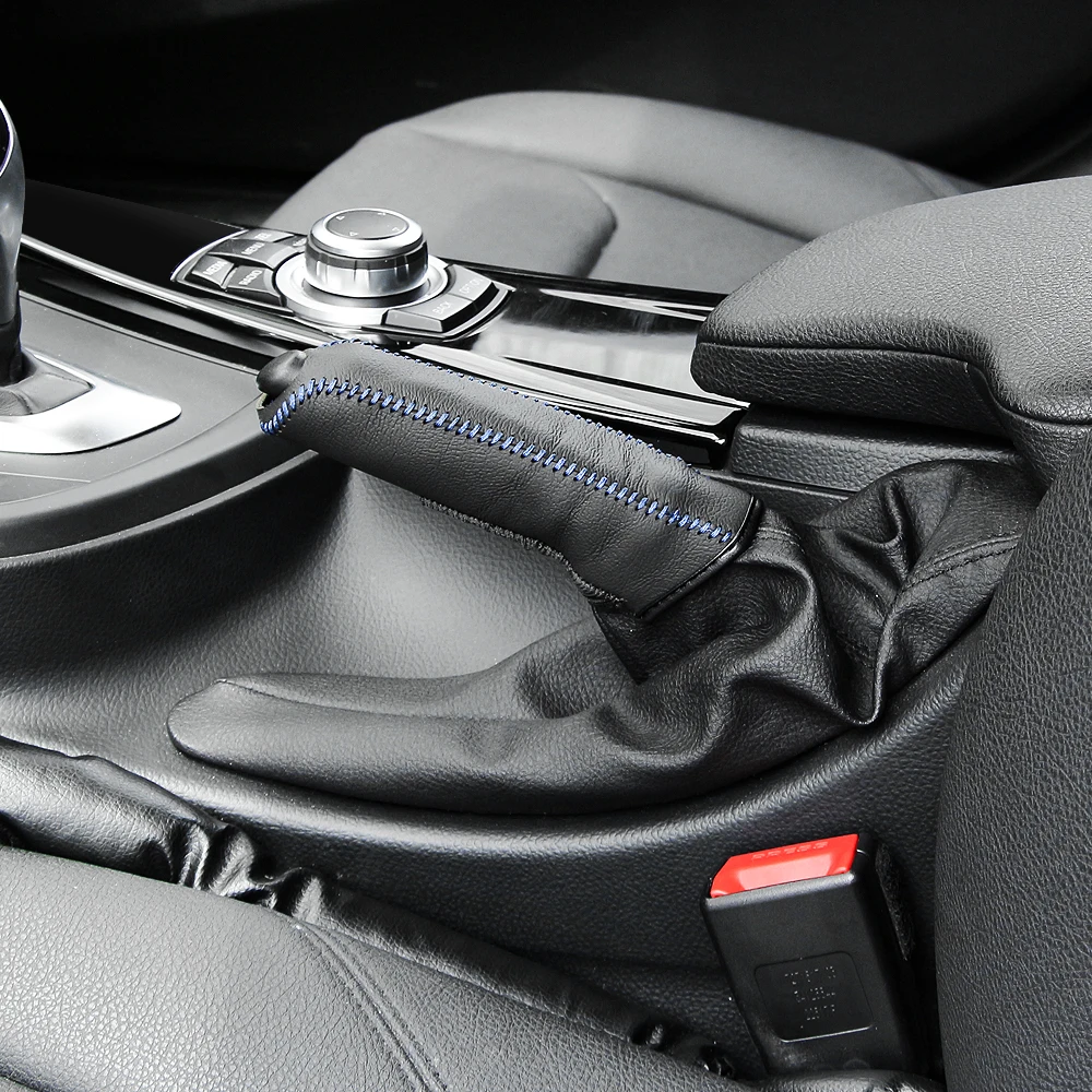 Hand Brake Cover Leather Gears for Renault duster clio kadjar trafic captur megane 2 3