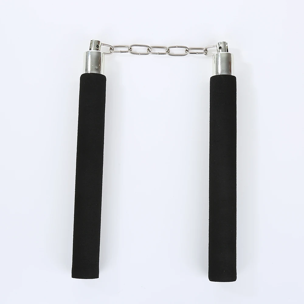 2/4/6PCS Martial Arts Nunchucks Training Practice Fitness Foam Padded Training Chain Nunchaku Beginners Training Chain Fitness