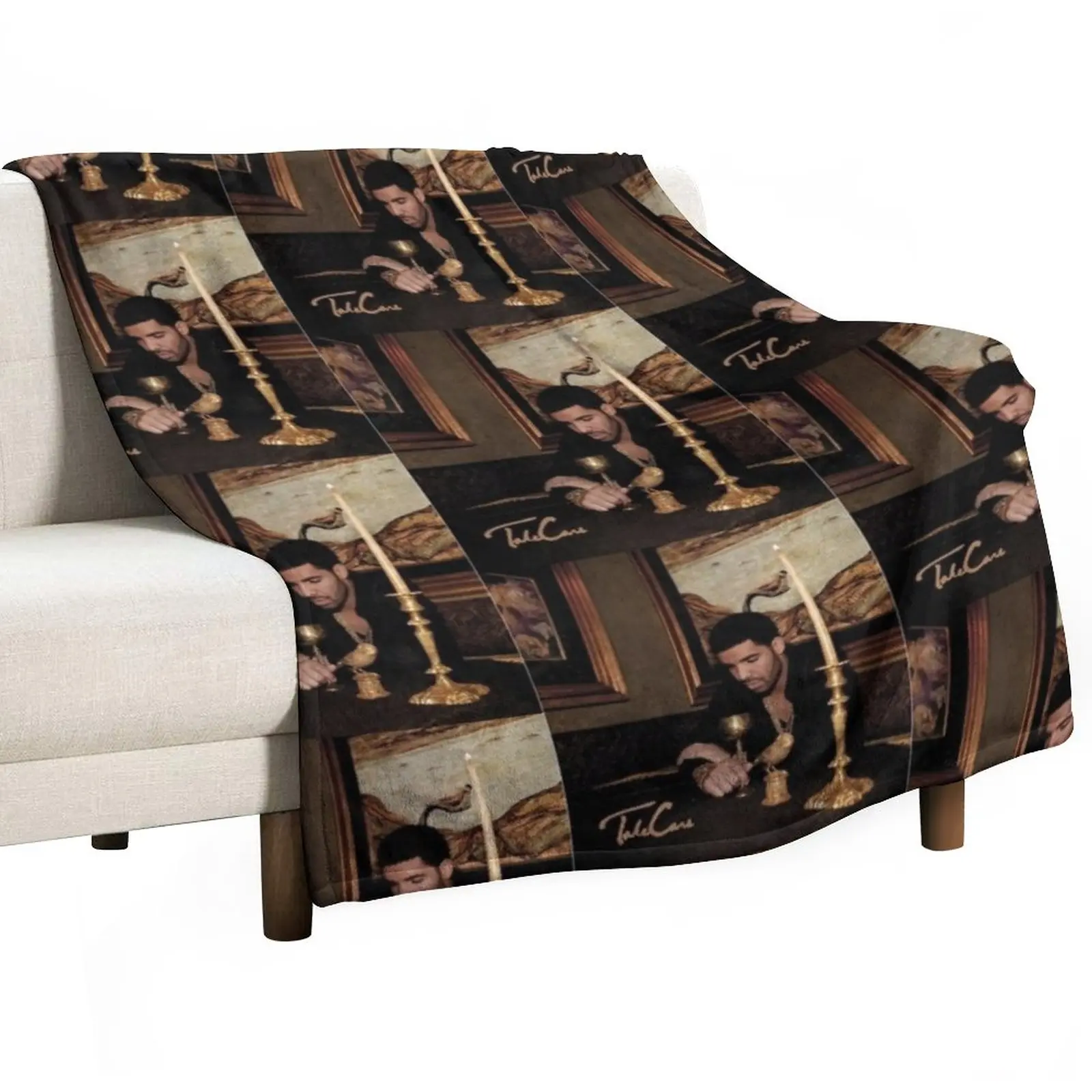 

Drake Take Care Throw Blanket Bed linens sofa