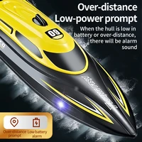 RC Battery Boat 2.4Ghz 25km/h High-Speed Remote Control Racing Electric Speedboat Low Battery Alarm Mini RC Ship Toys Kids Adult 4