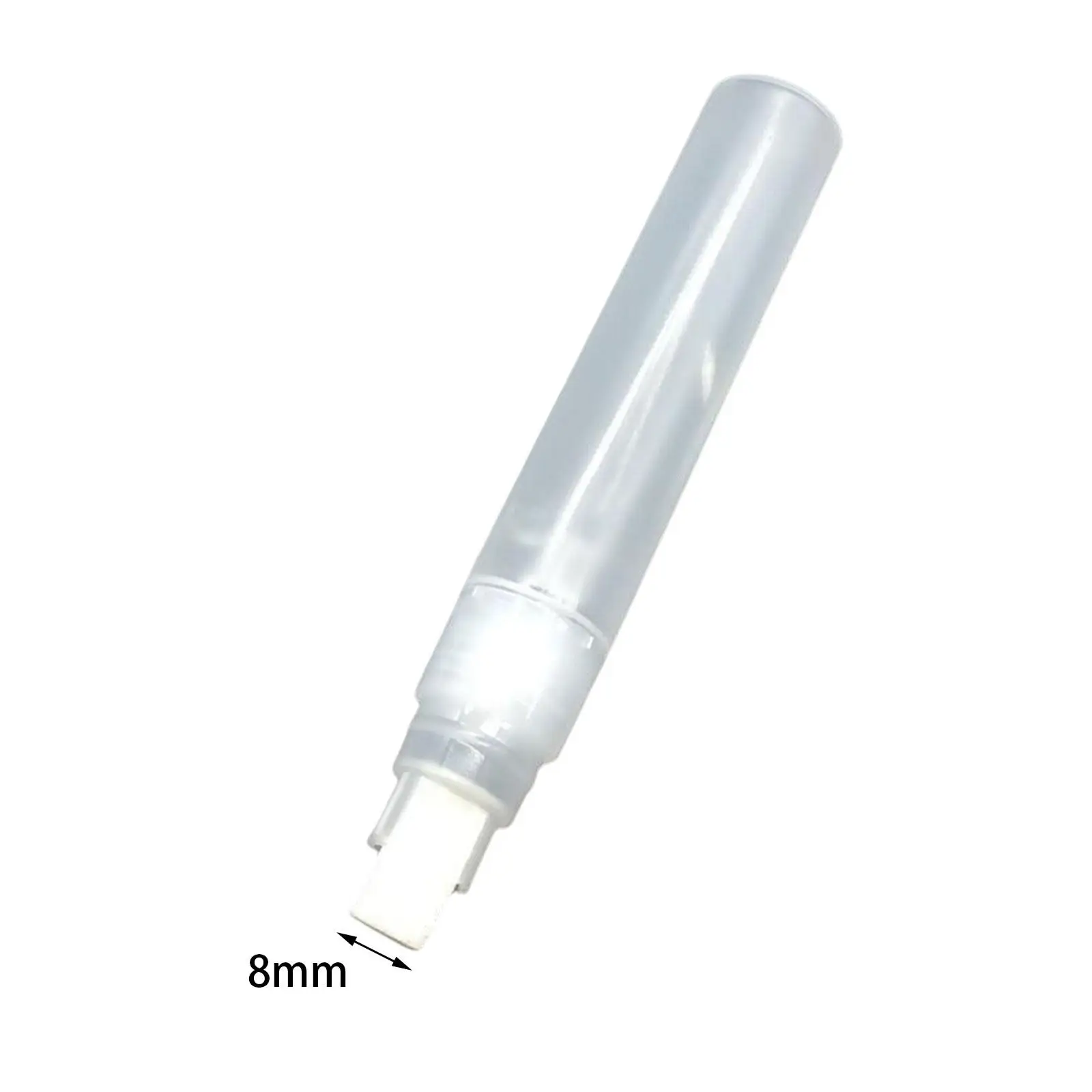 

Portable Empty Pen Rod Transparent Shell Refillable Marker Blank Tube for Students School Office Artists Lettering Oil Paint