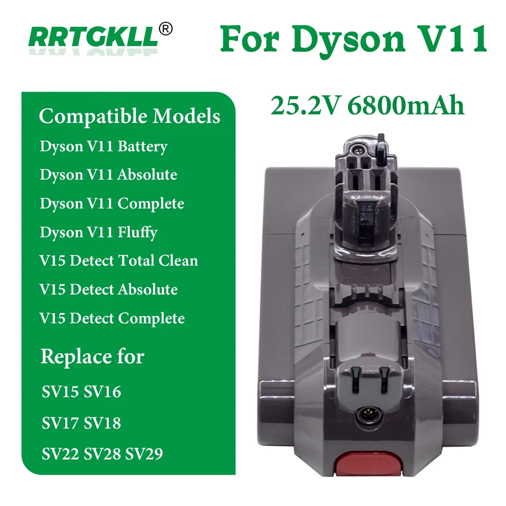 Vhbw - Batterie Li-ion 3600mAh 25,2V pour aspirateur Dyson V15 Detect