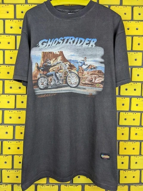 Vintage 1990 Ghostrider Easyriders T-Shirt David Mann Artwork Biker  Motorcyclist - AliExpress