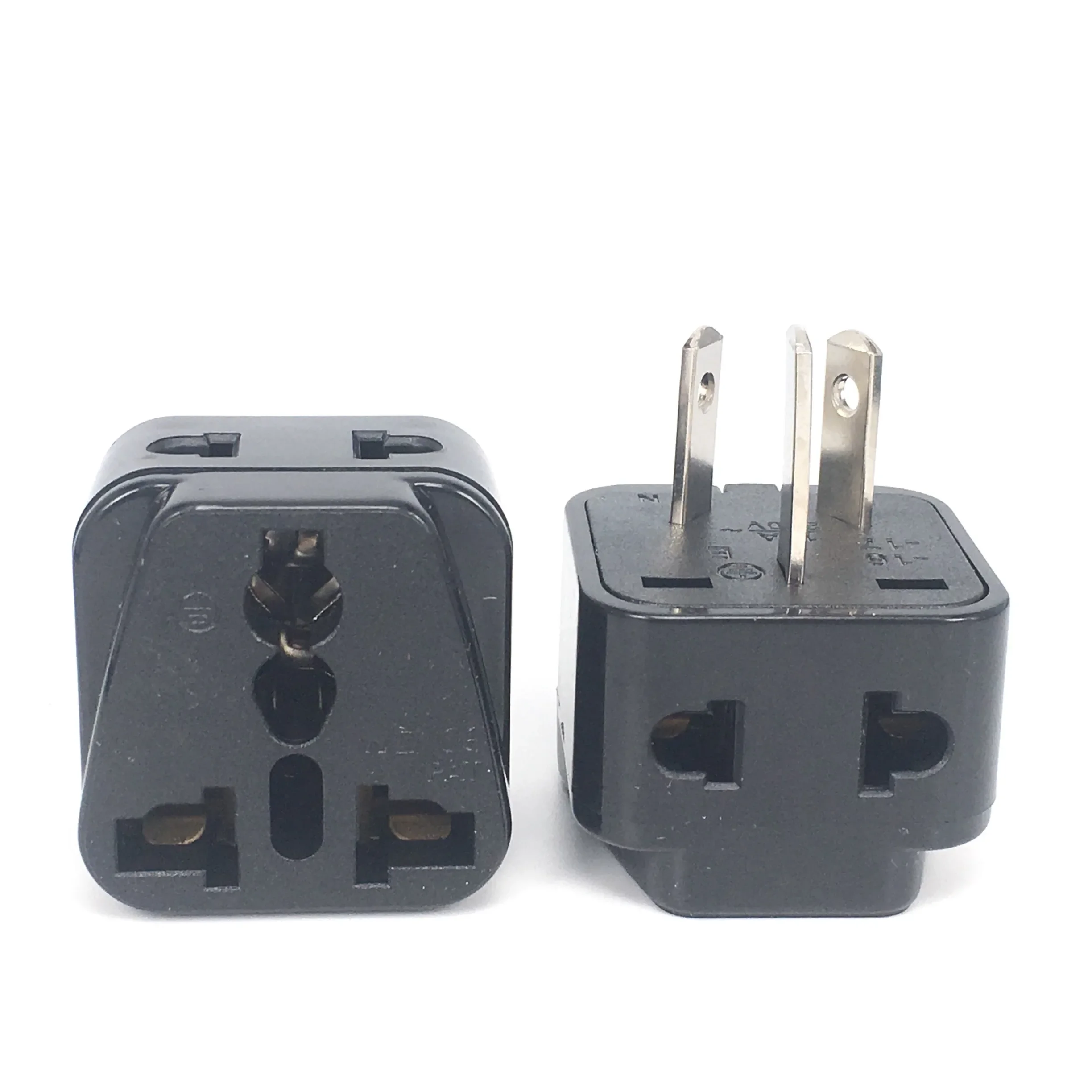 3 Pin Chinese Power Plug Adapter Travel Converter Australia UK USA EU