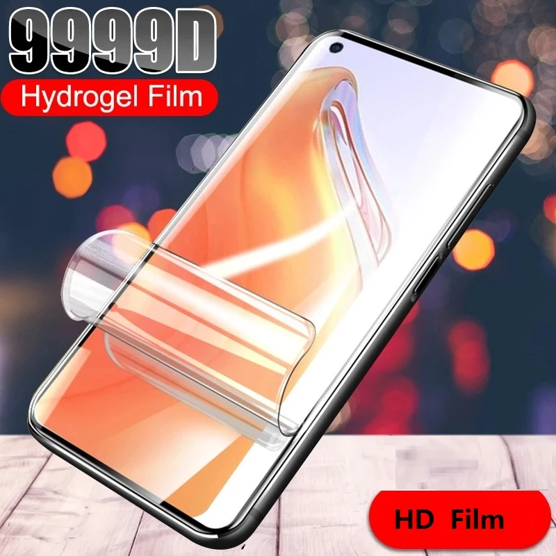 HD Hydrogel Film for Xiaomi Mi 10T Pro 9T 11 10 11i  A2 A1 A3 Lite 9 8 5G SE screen protector for Xiaomi poco x3 f3 Film iphone screen protector