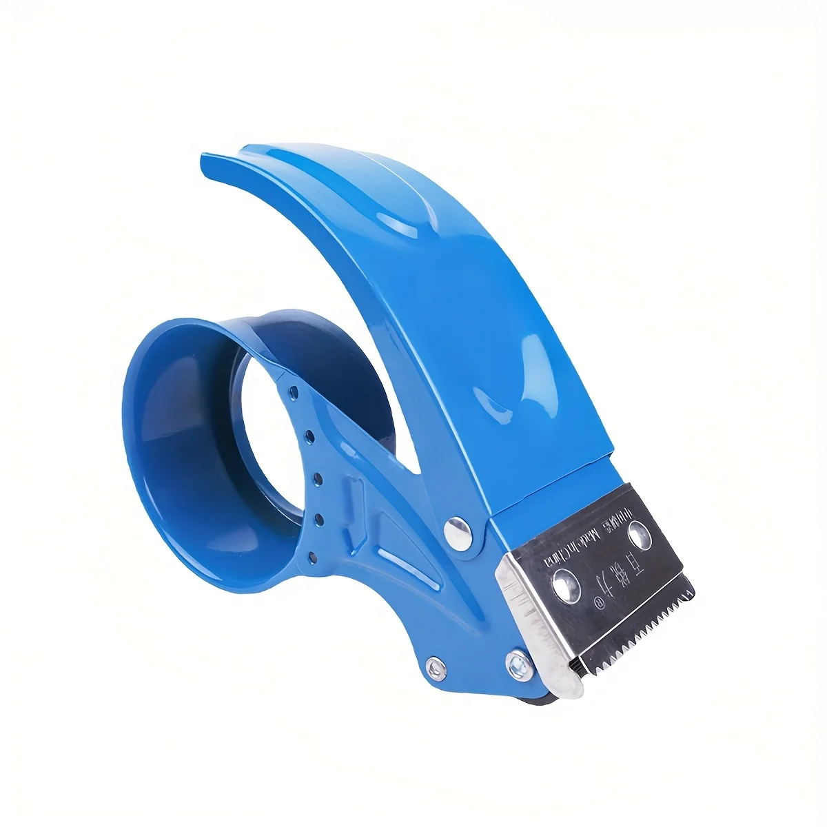 Handheld Metal Packing Tape Dispenser 6cm Wide Heavy Duty Shipping Tape Dispenser,Reusable, Replaceable,Packaging Sealing Cutter