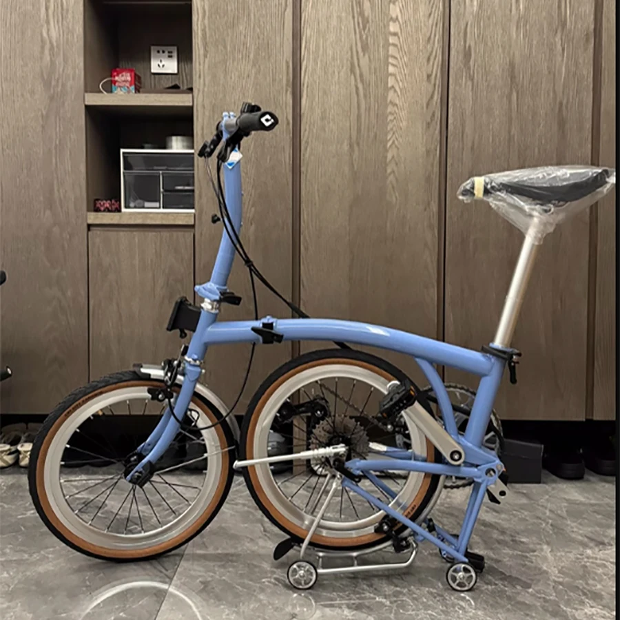 CRANSTON R9 16インチ 9速 Vブレーキ 折りたたみ自転車 ポータブル