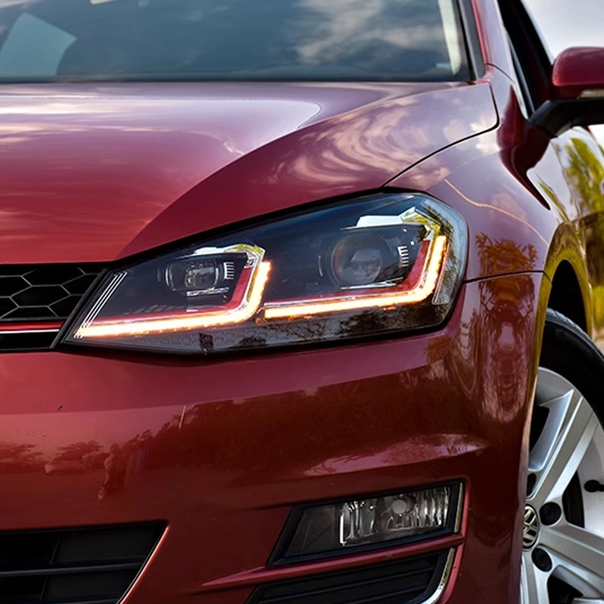 フォルクスワーゲンvwゴルフ7mk7 7.5 gti 2013-2020に適した