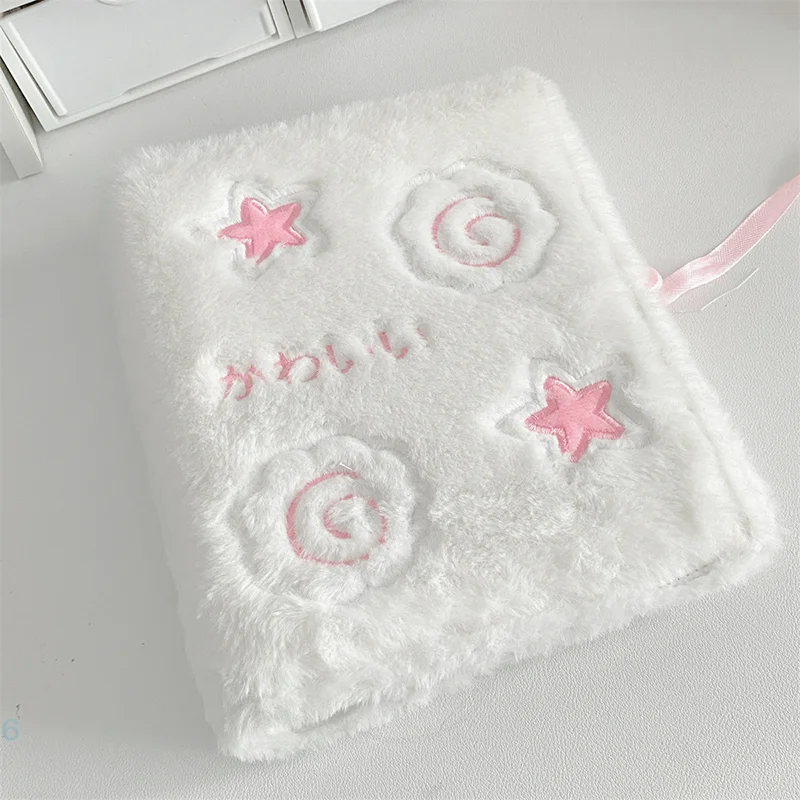 

Aesthetic A5 Plush Star Fish Board Sleeve Binder Card Book Photocard Collection Book