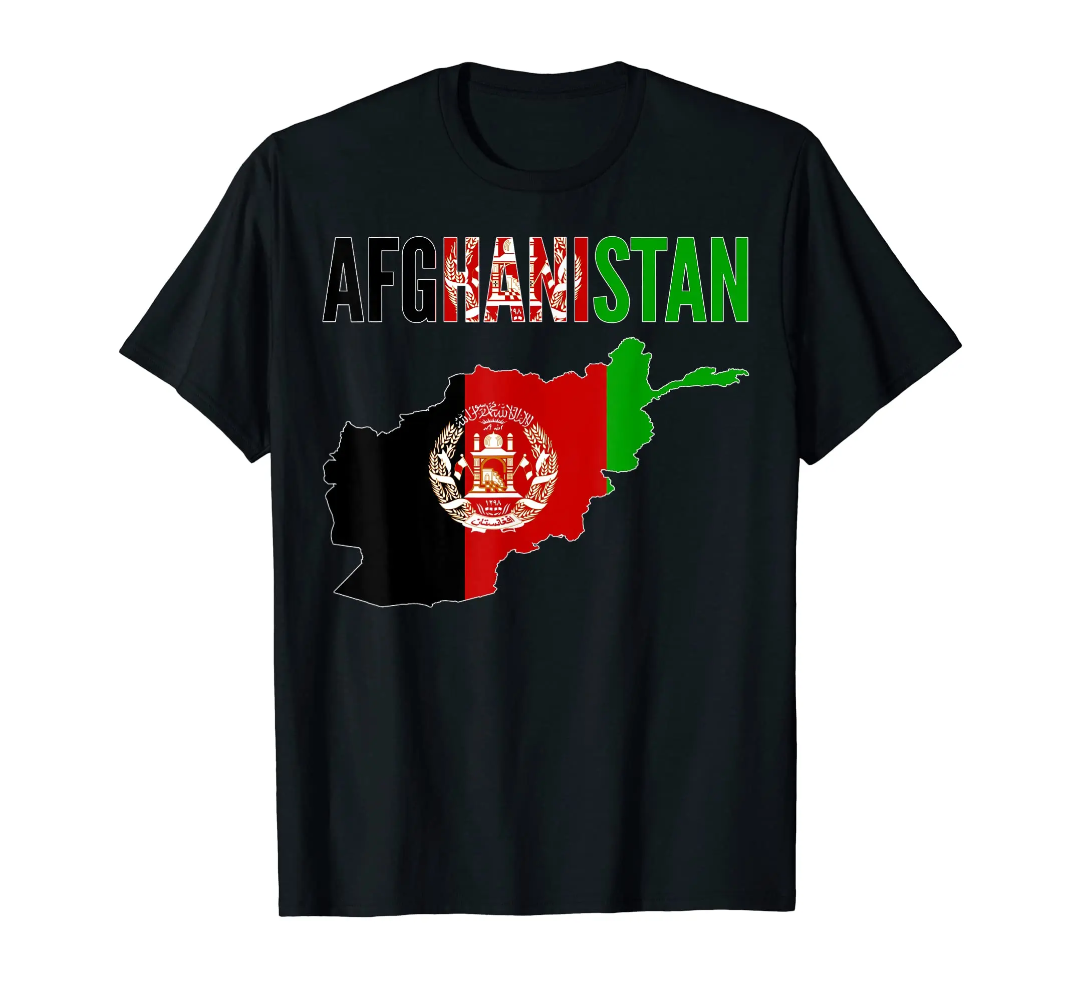 Émirat d'Afghanistan • T-shirt drapeau