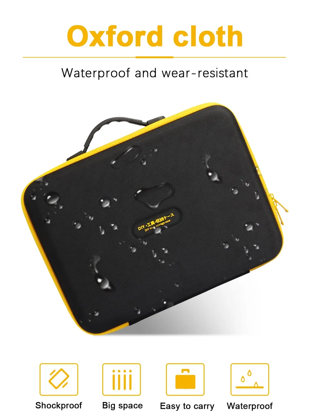 Portable Power Tool Battery Storage Case Waterproof accessories box For DEWALT e