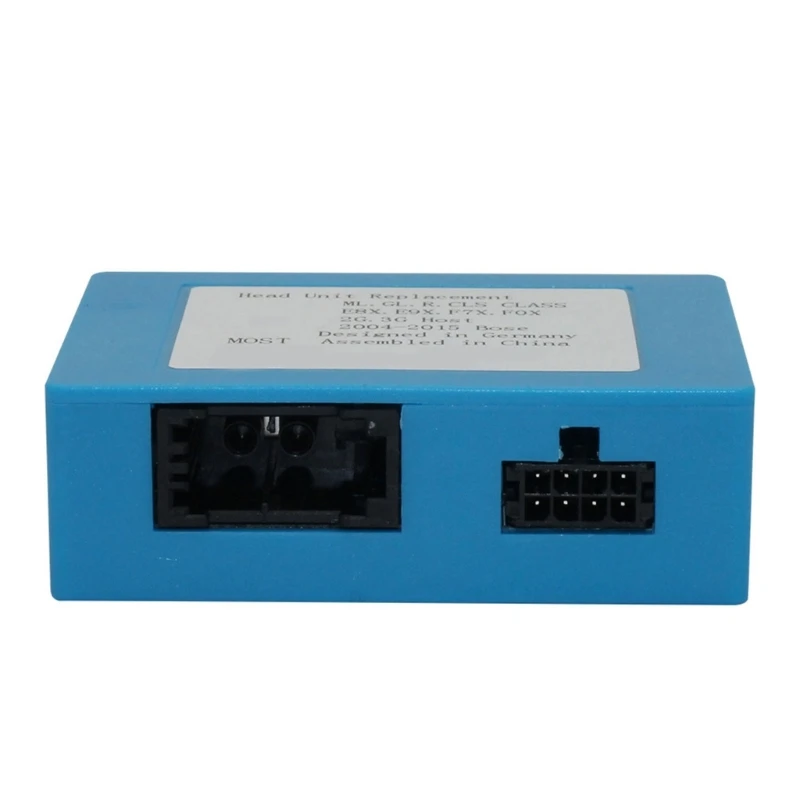Car Stereo Radio Digital Data Optical Fiber Decoder Most Box Amplifier Adapter for ML R E8X E9X E7X F0X 2G HOST/3G-HOST