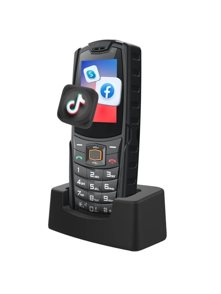 AGM M7 2+16G Volte Android Feature Phone Waterproof Touch Screen 2500mAh Cellphone with English Russian keyboard