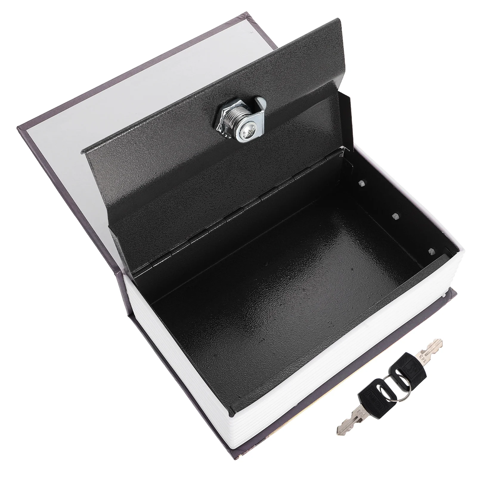 

Cabinet Child Safety Locks Book Storage Box Hidden Books Metal Money Hiding Place