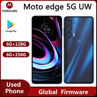 Motorola moto edge 5G UW (2021) (XT2141) 6.8" 1080x2460 pixels 5000mAh Original Android Smartphone Used phone 1