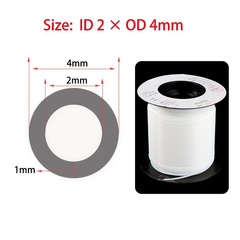 Tuyau PVC Rigide Transparent 12mm Intérieur / 16mm Extérieur - Longueur 0.2m - Haute Transparence