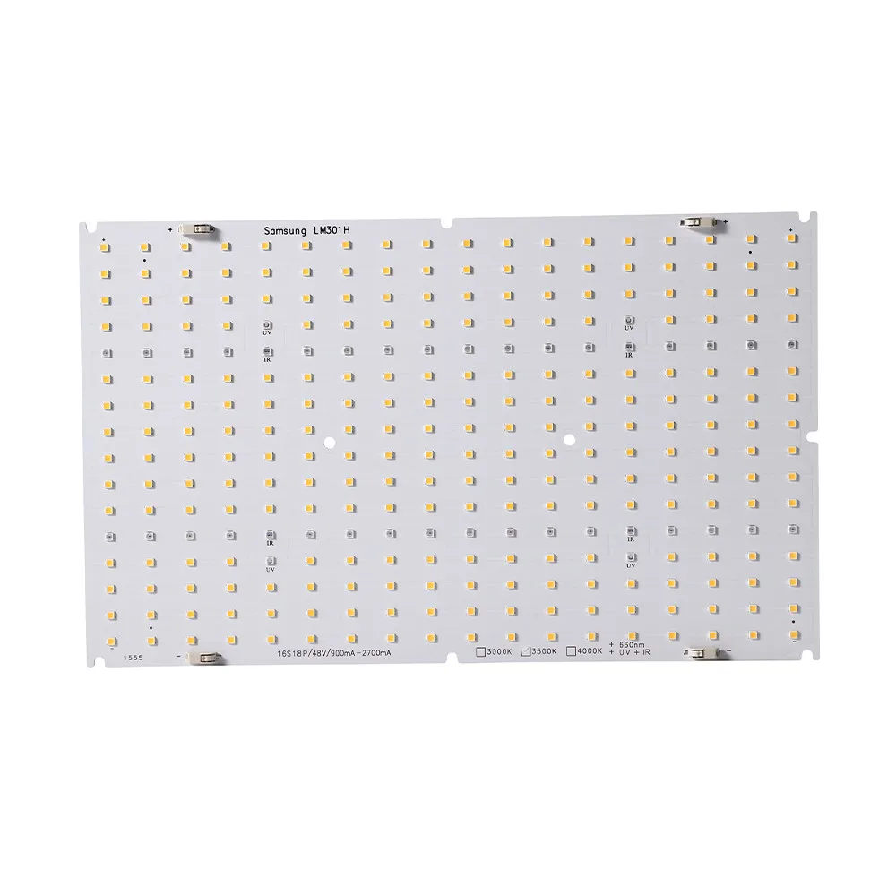 Samsung QB288 Quantum LED Lamp Board 3000K-4000K UV IR with Driver and Heatsink